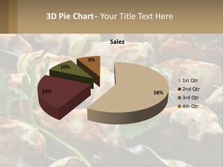 Pensioner Beach Family PowerPoint Template
