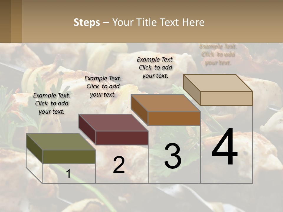 Pensioner Beach Family PowerPoint Template