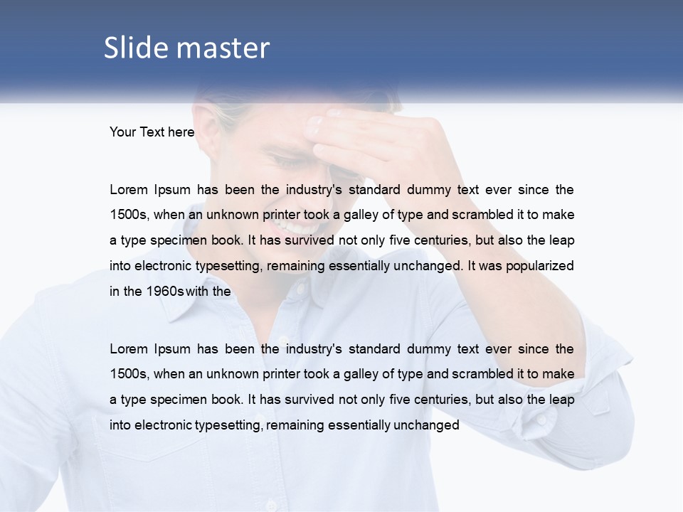 Life Senior Wellness PowerPoint Template