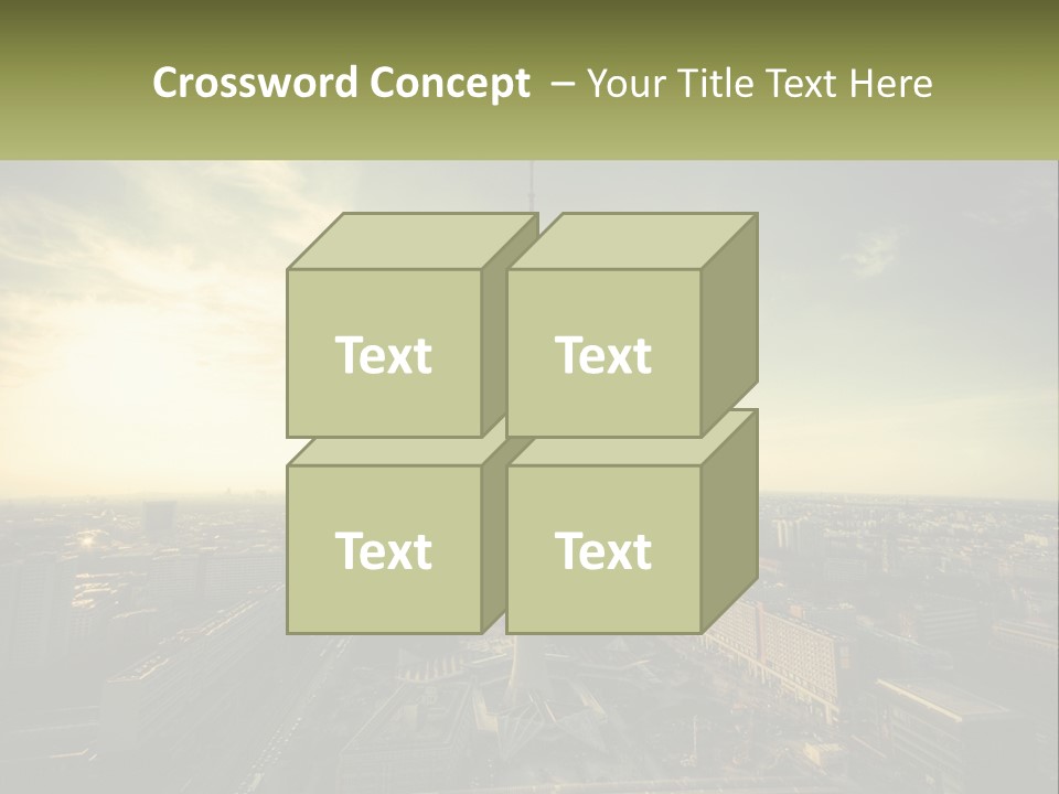 White Life Lifestyle PowerPoint Template