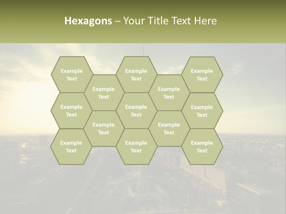 White Life Lifestyle PowerPoint Template