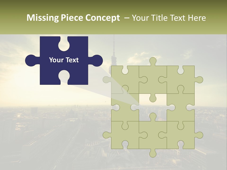 White Life Lifestyle PowerPoint Template