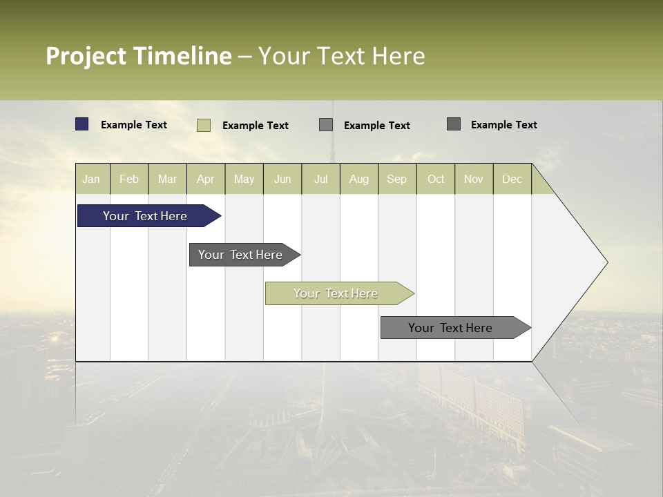 White Life Lifestyle PowerPoint Template
