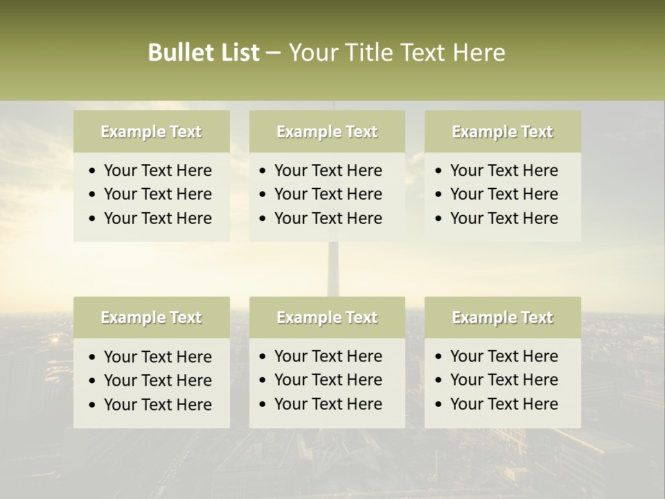 White Life Lifestyle PowerPoint Template
