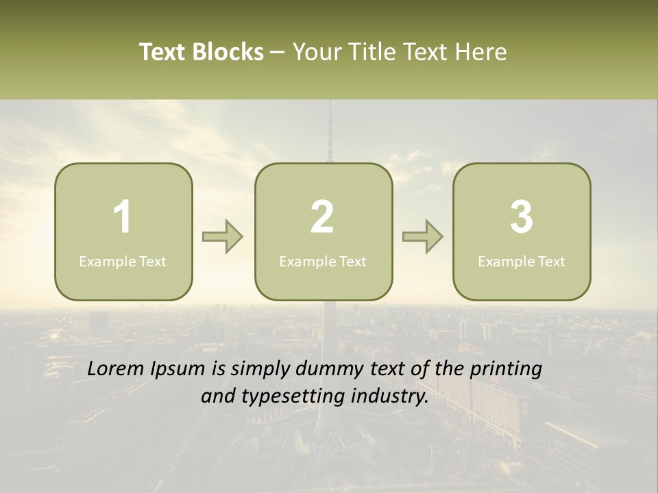 White Life Lifestyle PowerPoint Template