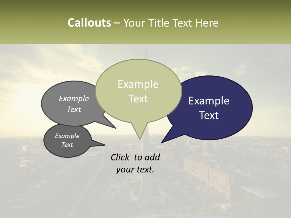 White Life Lifestyle PowerPoint Template