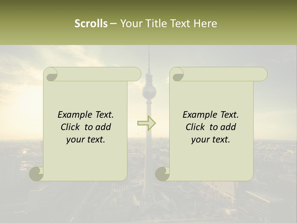 White Life Lifestyle PowerPoint Template