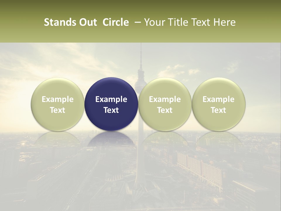 White Life Lifestyle PowerPoint Template