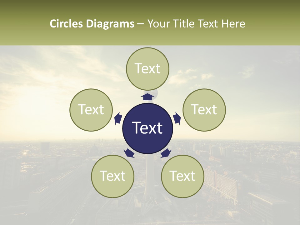 White Life Lifestyle PowerPoint Template