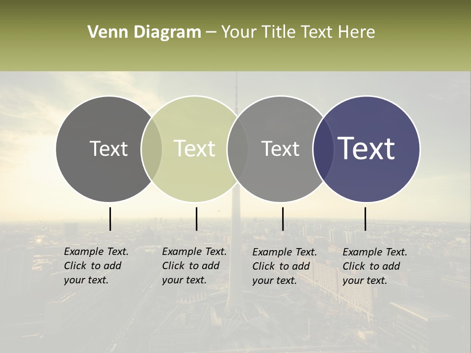 White Life Lifestyle PowerPoint Template