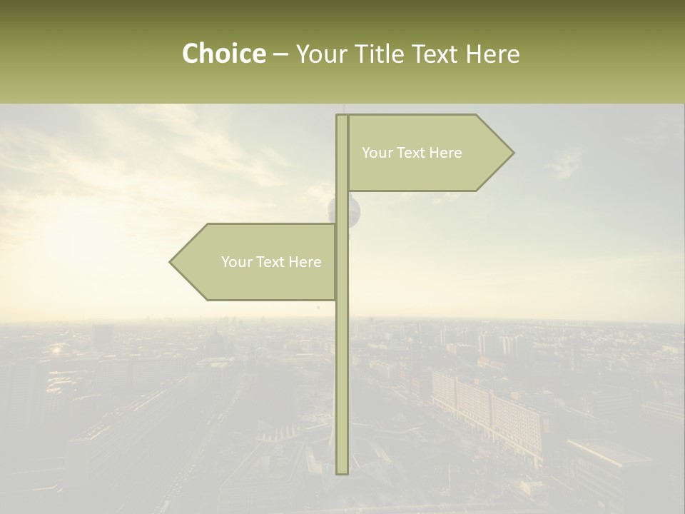 White Life Lifestyle PowerPoint Template