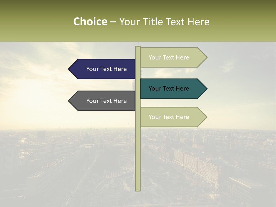 White Life Lifestyle PowerPoint Template