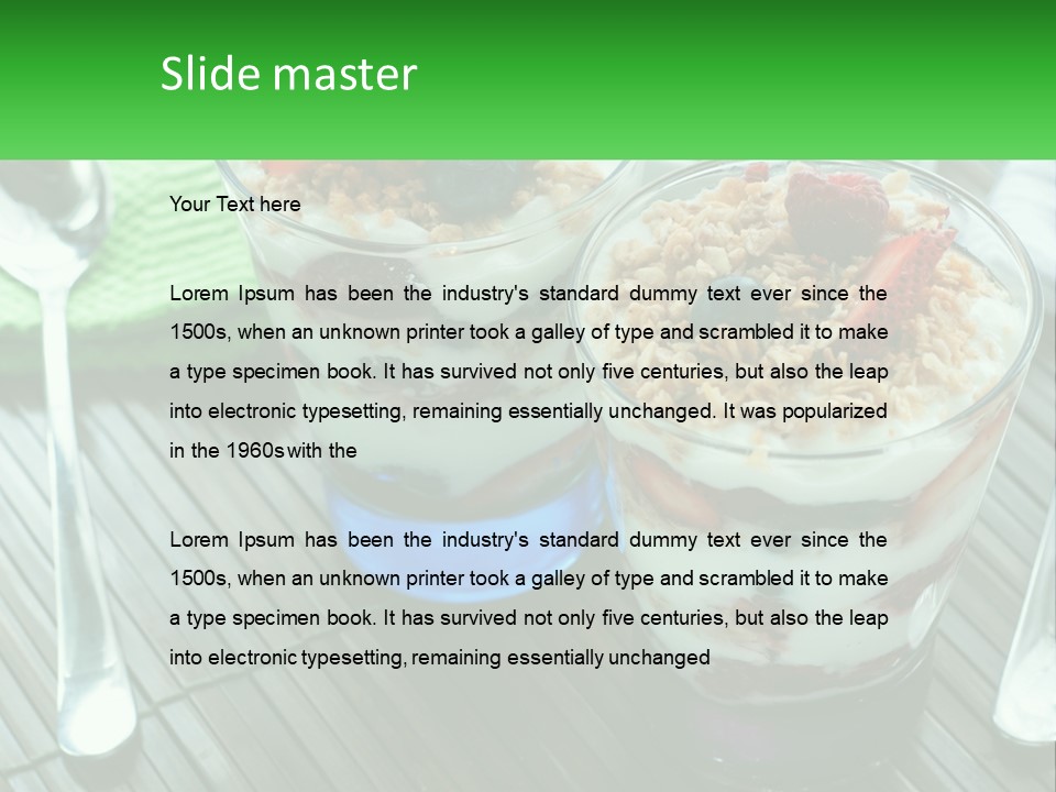 Wellness Sunset White PowerPoint Template