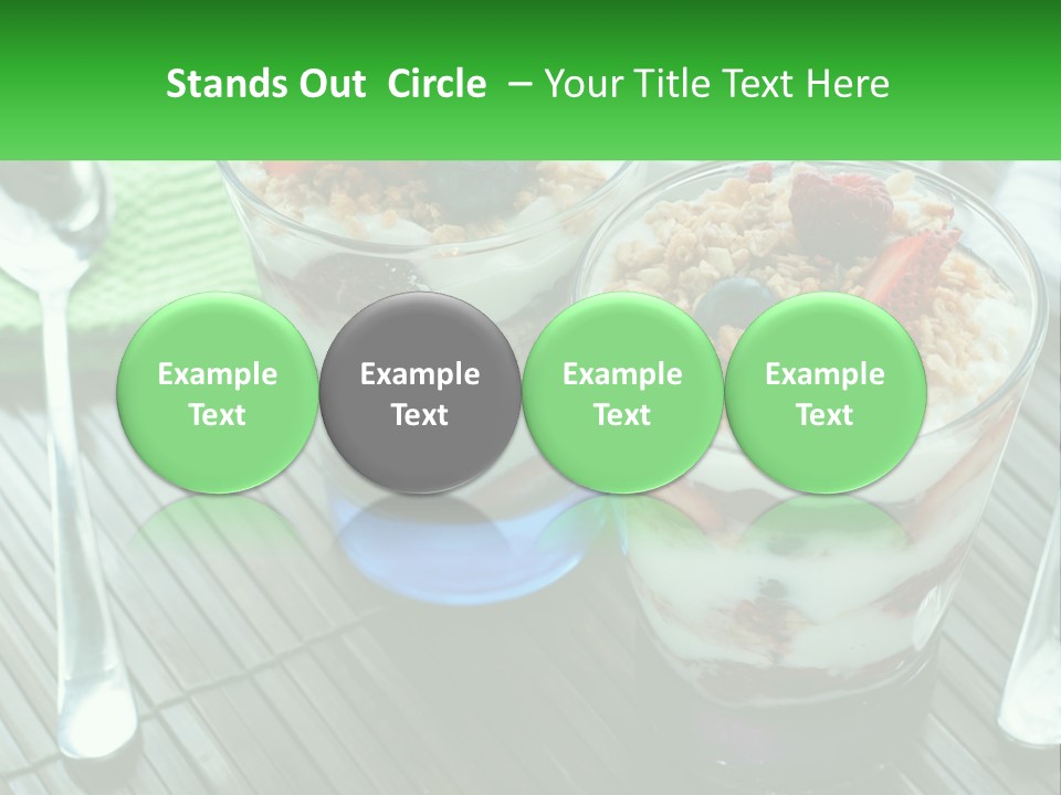 Wellness Sunset White PowerPoint Template