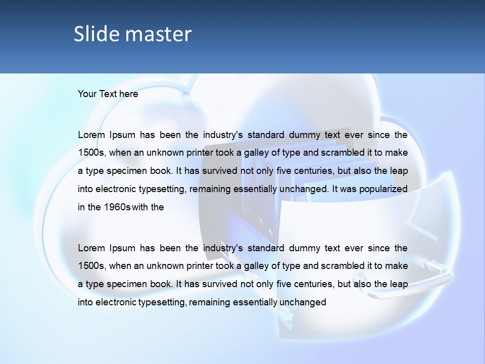 Retirement Sunrise Peaceful PowerPoint Template