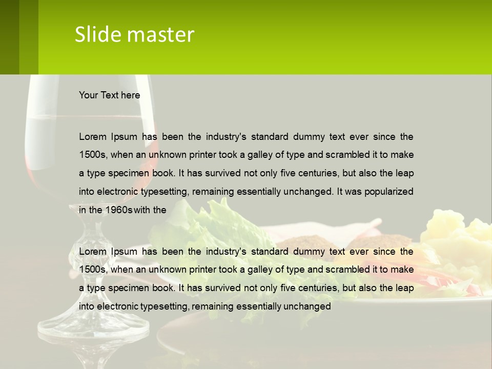 Ocean Coast Wellness PowerPoint Template