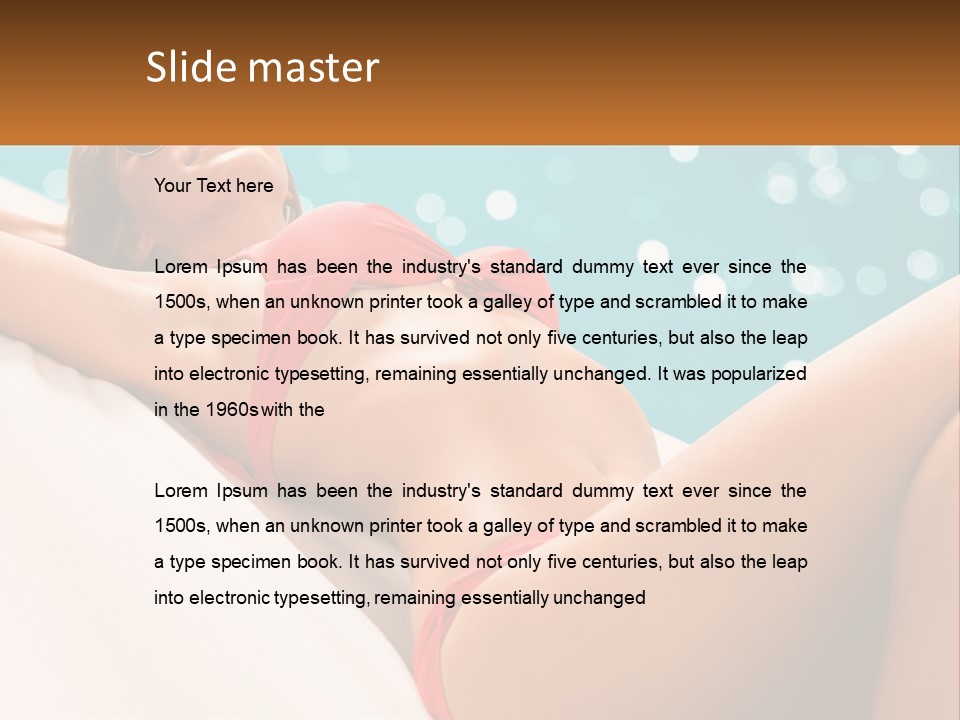 Old Mother Lifestyle PowerPoint Template