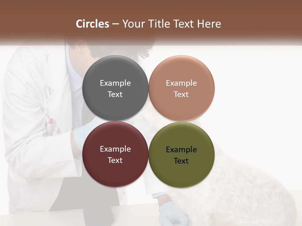 Pensioner Beach Caucasian PowerPoint Template