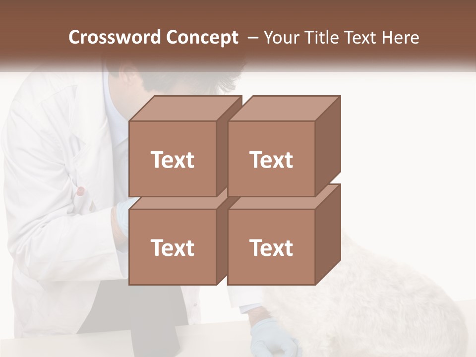 Pensioner Beach Caucasian PowerPoint Template