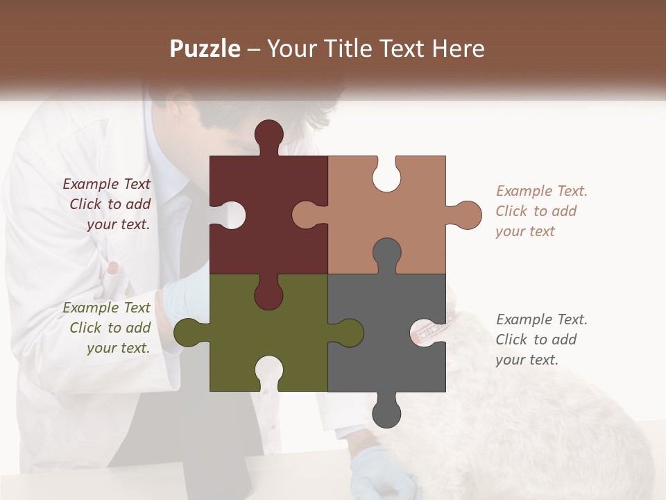 Pensioner Beach Caucasian PowerPoint Template