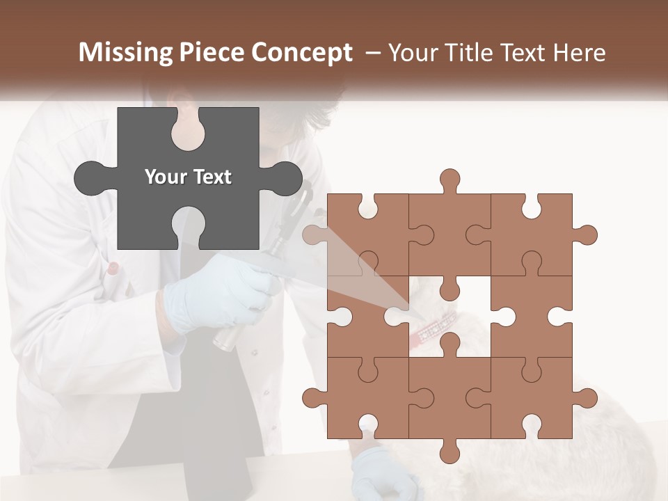 Pensioner Beach Caucasian PowerPoint Template