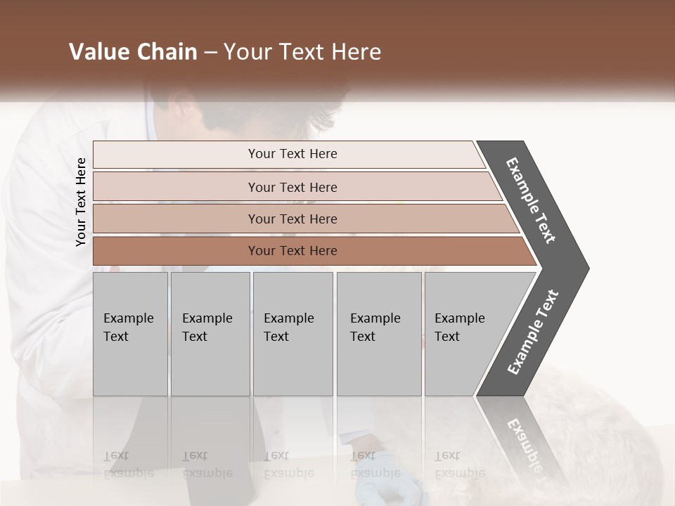 Pensioner Beach Caucasian PowerPoint Template