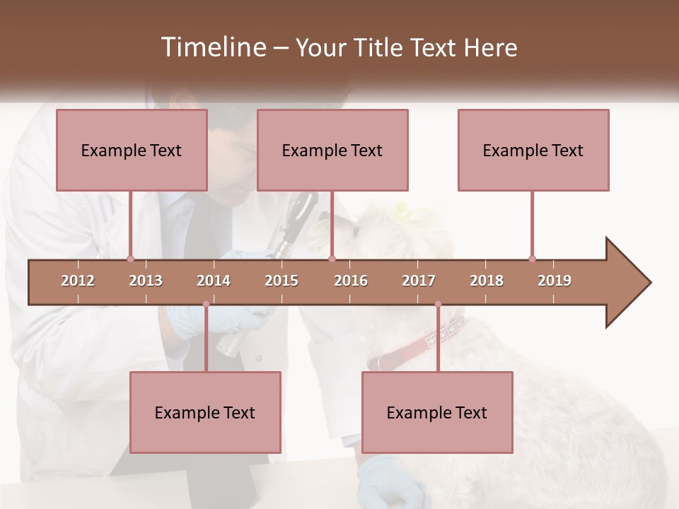 Pensioner Beach Caucasian PowerPoint Template