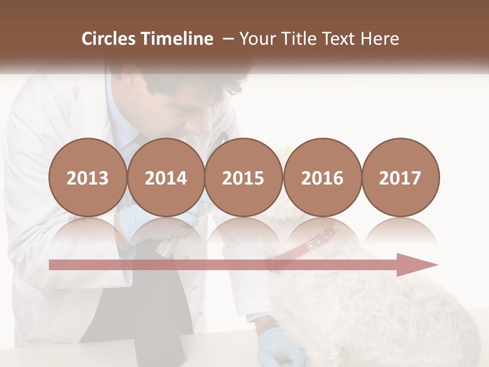 Pensioner Beach Caucasian PowerPoint Template