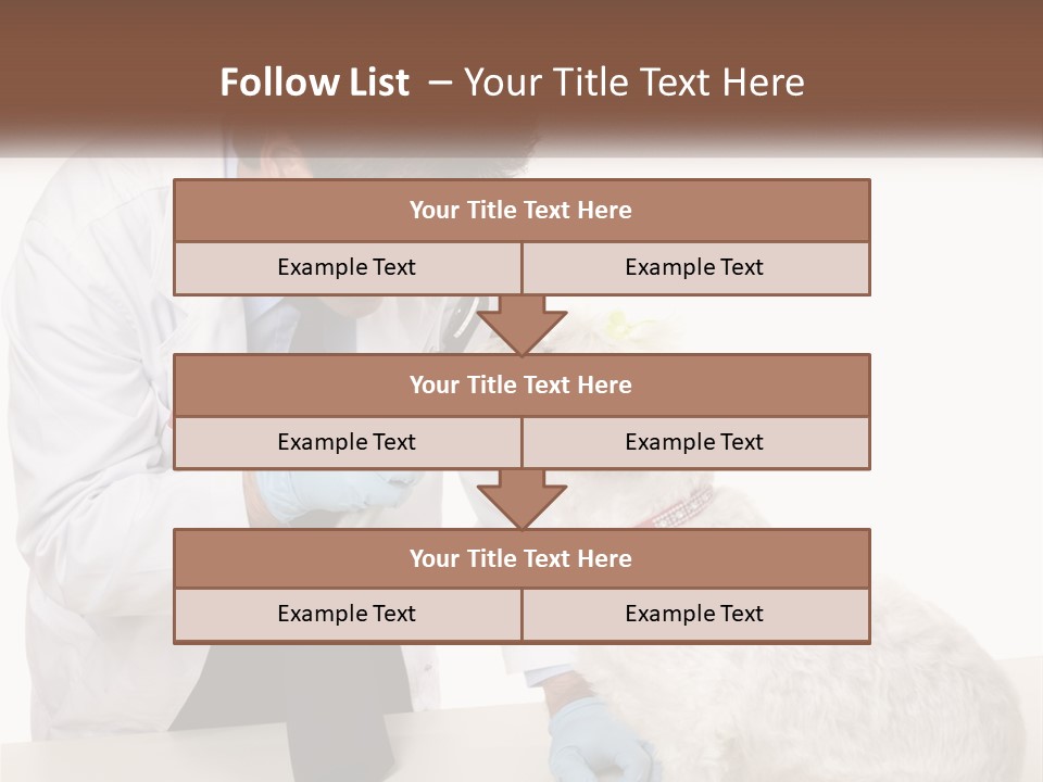 Pensioner Beach Caucasian PowerPoint Template