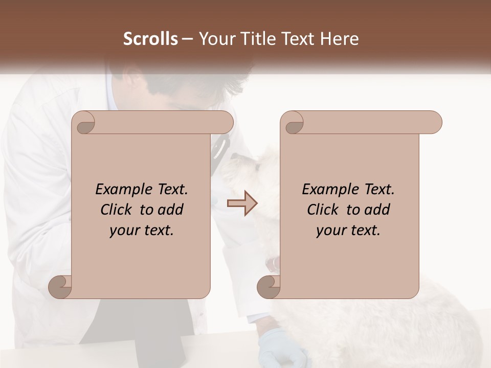 Pensioner Beach Caucasian PowerPoint Template