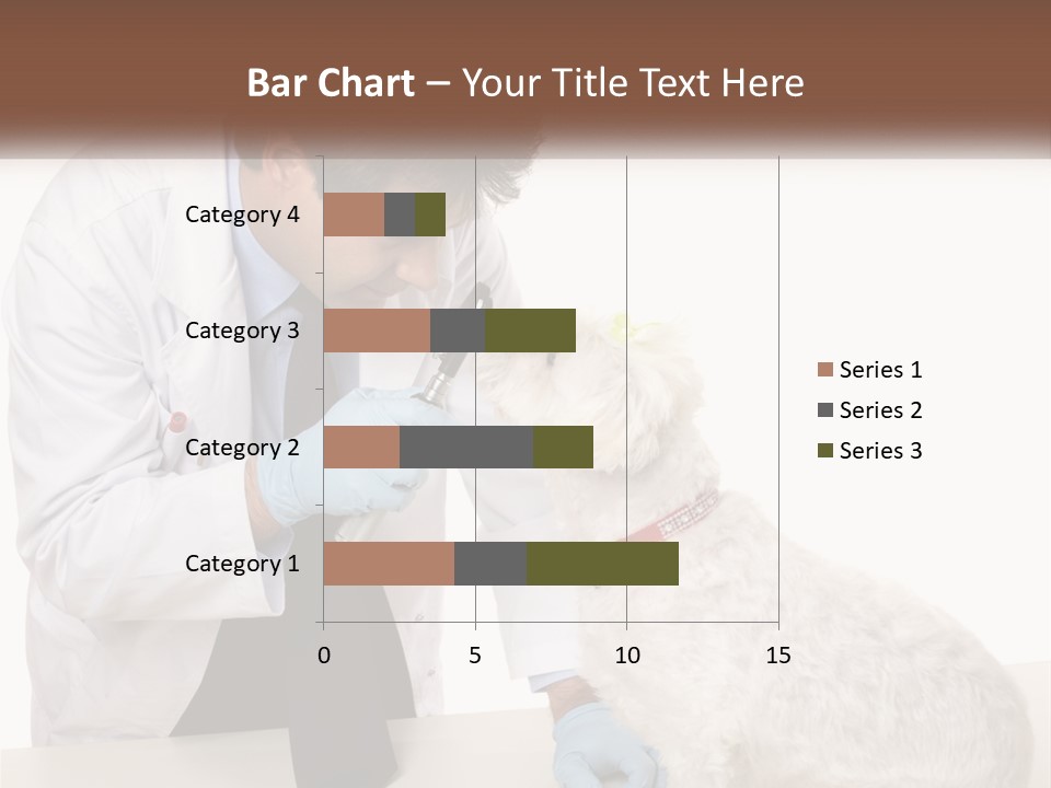 Pensioner Beach Caucasian PowerPoint Template