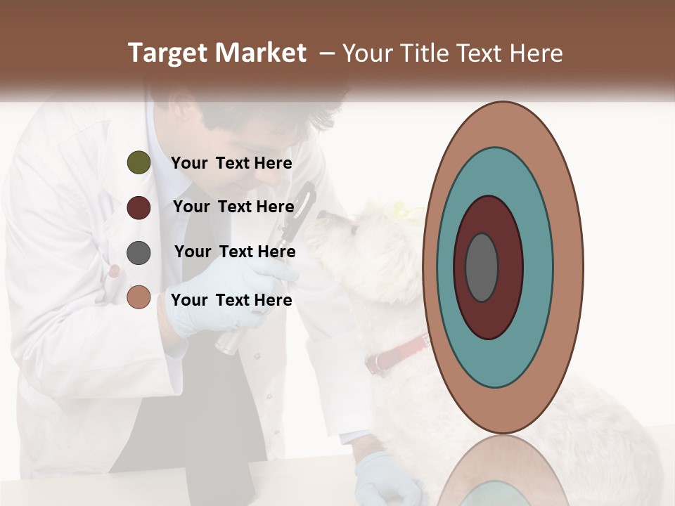 Pensioner Beach Caucasian PowerPoint Template