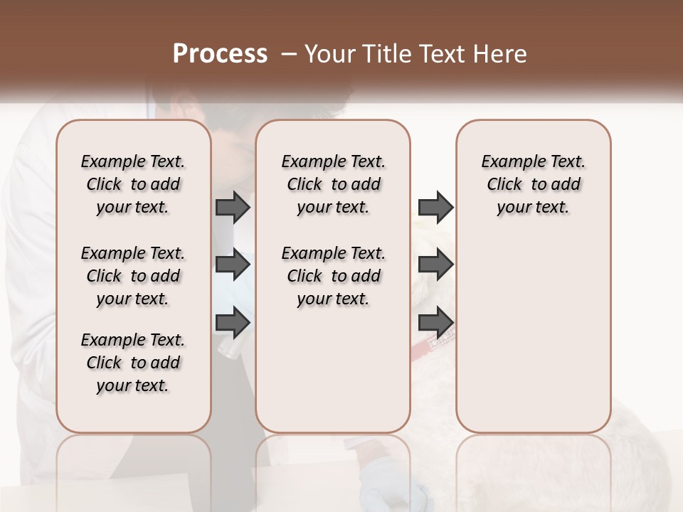 Pensioner Beach Caucasian PowerPoint Template