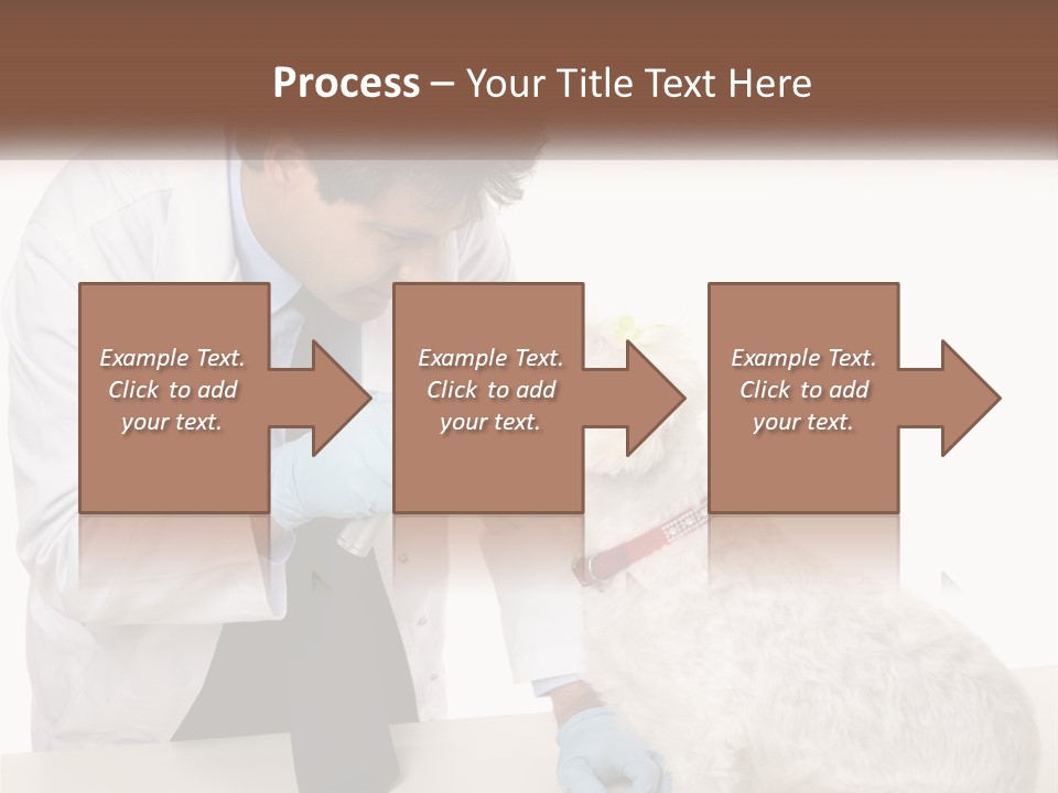 Pensioner Beach Caucasian PowerPoint Template