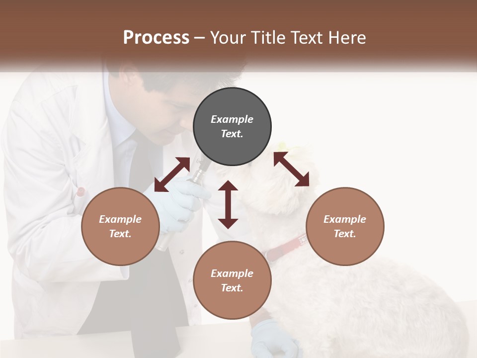 Pensioner Beach Caucasian PowerPoint Template