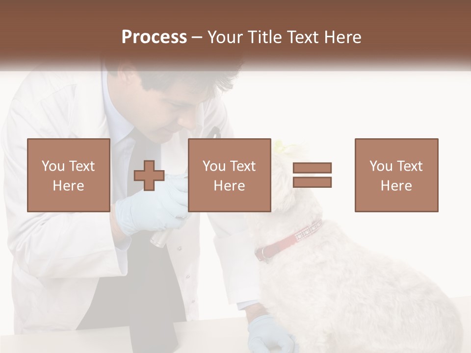 Pensioner Beach Caucasian PowerPoint Template