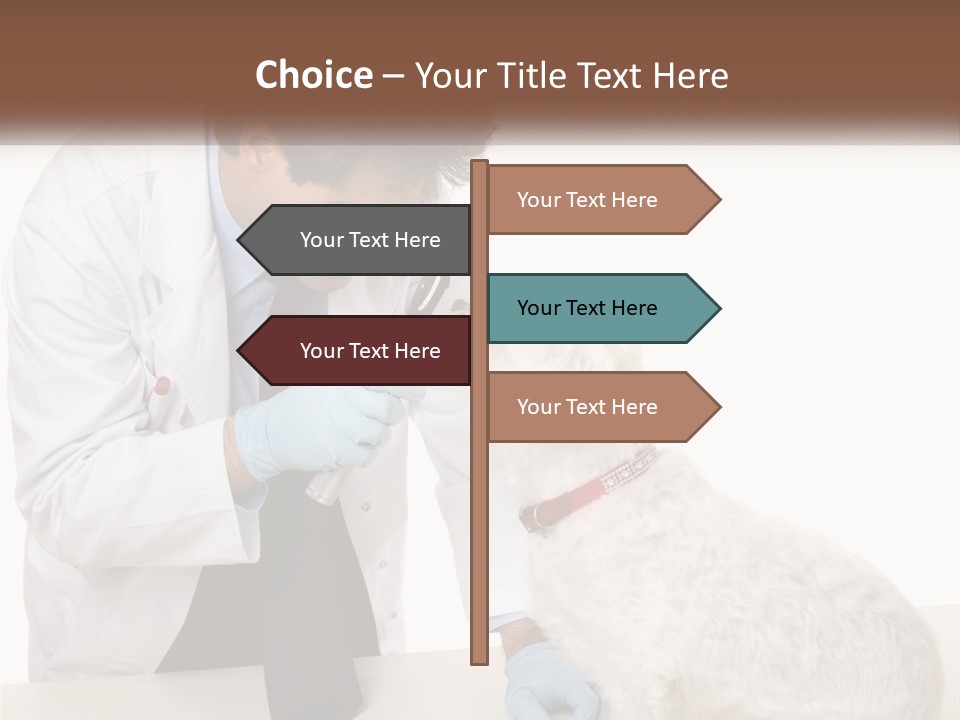 Pensioner Beach Caucasian PowerPoint Template