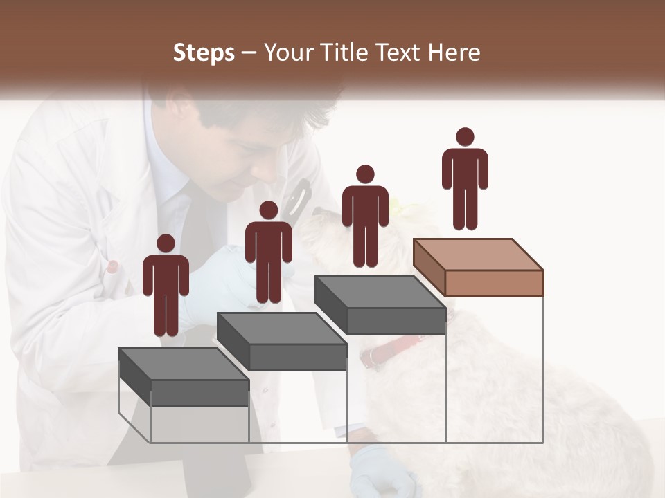 Pensioner Beach Caucasian PowerPoint Template