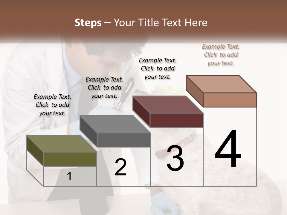 Pensioner Beach Caucasian PowerPoint Template