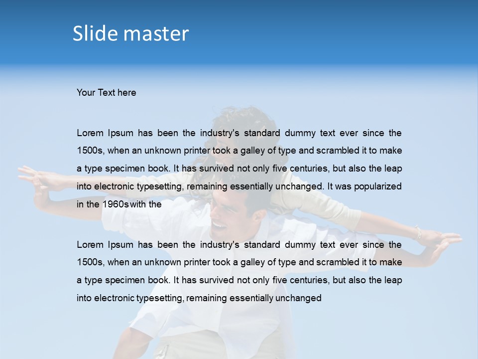 Sad Retirement Parent PowerPoint Template