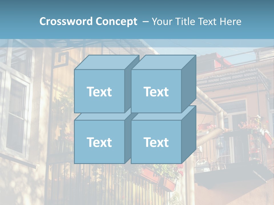 Sand Sunrise Coastal PowerPoint Template