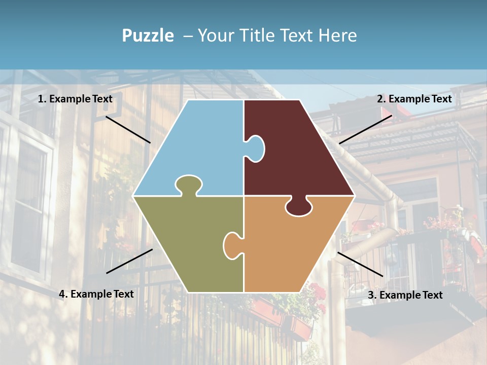 Sand Sunrise Coastal PowerPoint Template