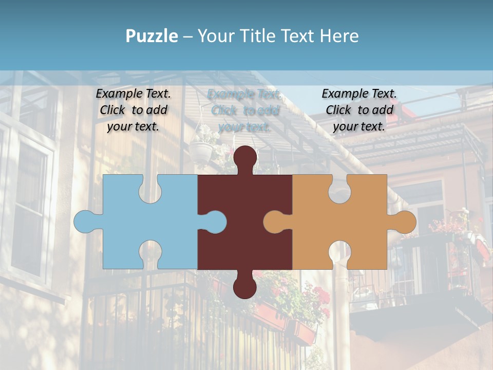 Sand Sunrise Coastal PowerPoint Template