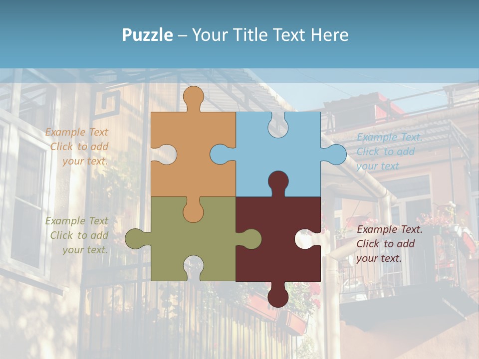 Sand Sunrise Coastal PowerPoint Template