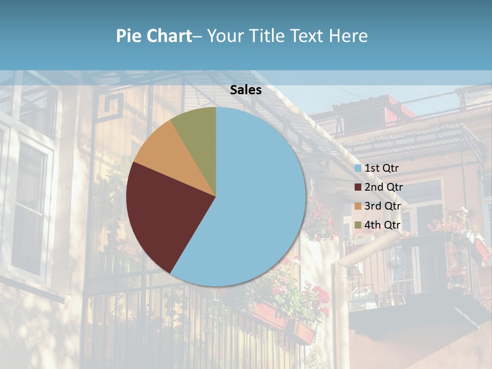 Sand Sunrise Coastal PowerPoint Template