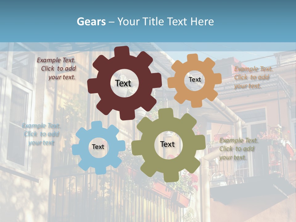 Sand Sunrise Coastal PowerPoint Template