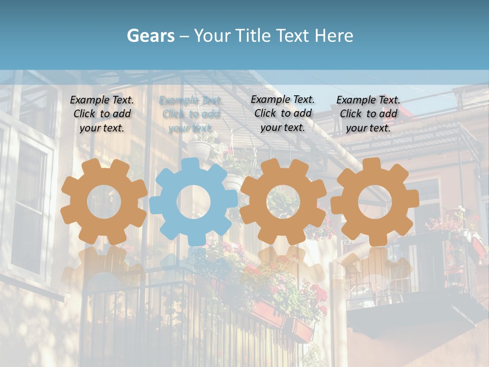 Sand Sunrise Coastal PowerPoint Template