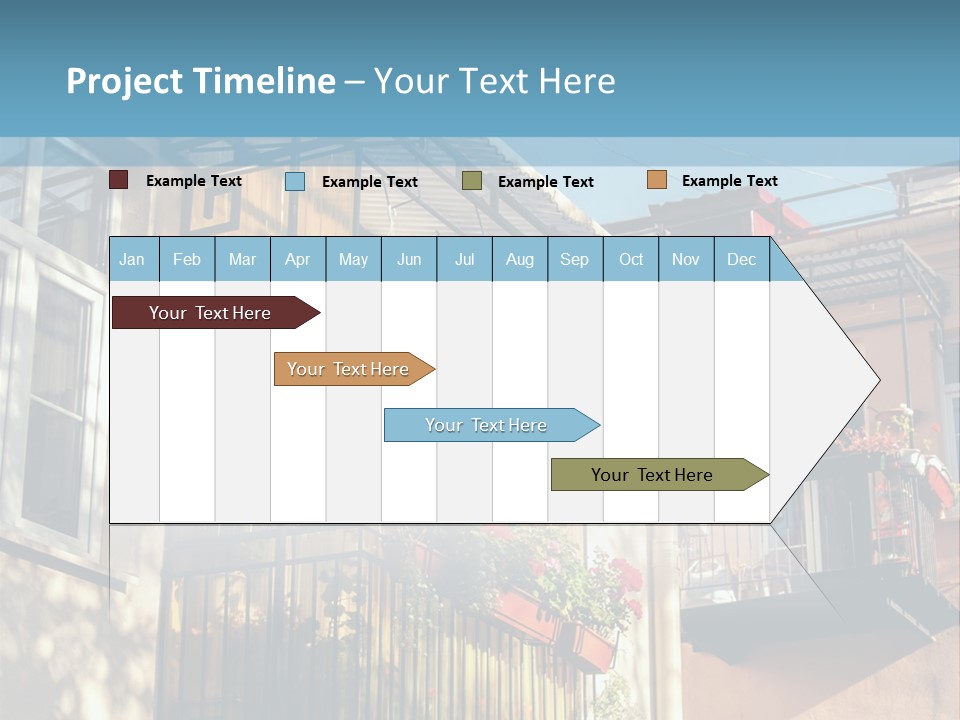 Sand Sunrise Coastal PowerPoint Template
