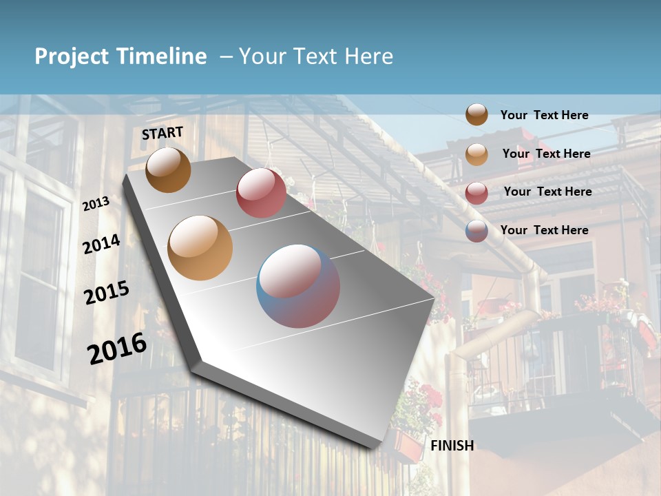 Sand Sunrise Coastal PowerPoint Template