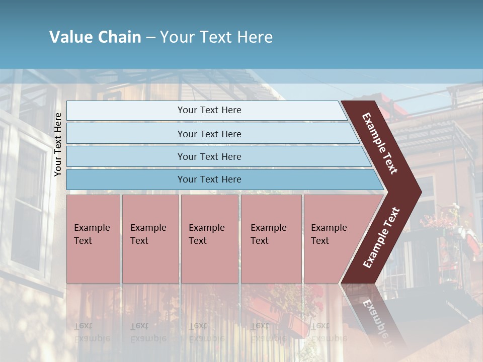 Sand Sunrise Coastal PowerPoint Template